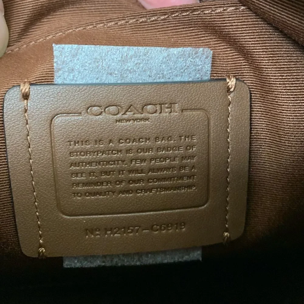 Coach new tag